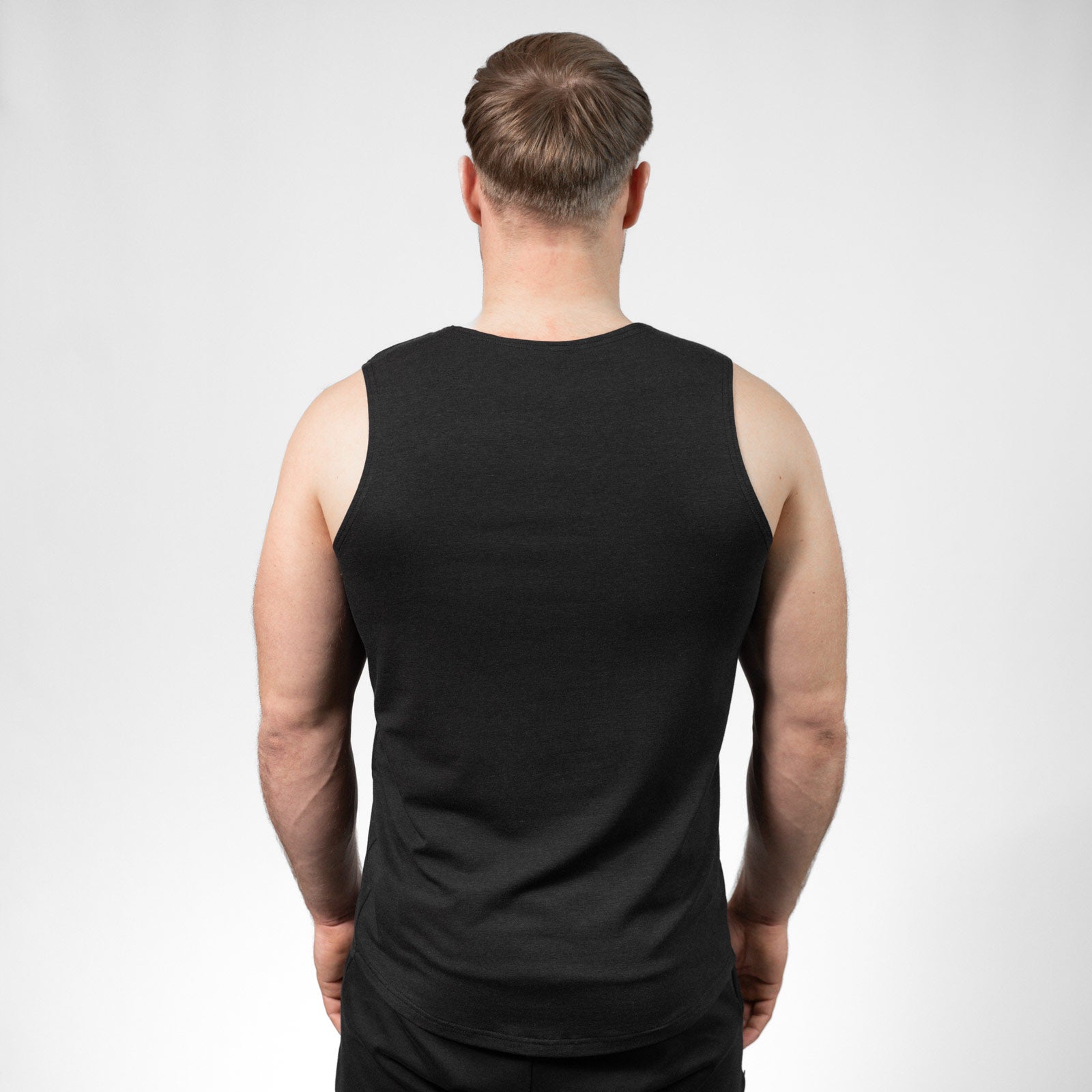 Muscle Fit Tank Top – schwarz