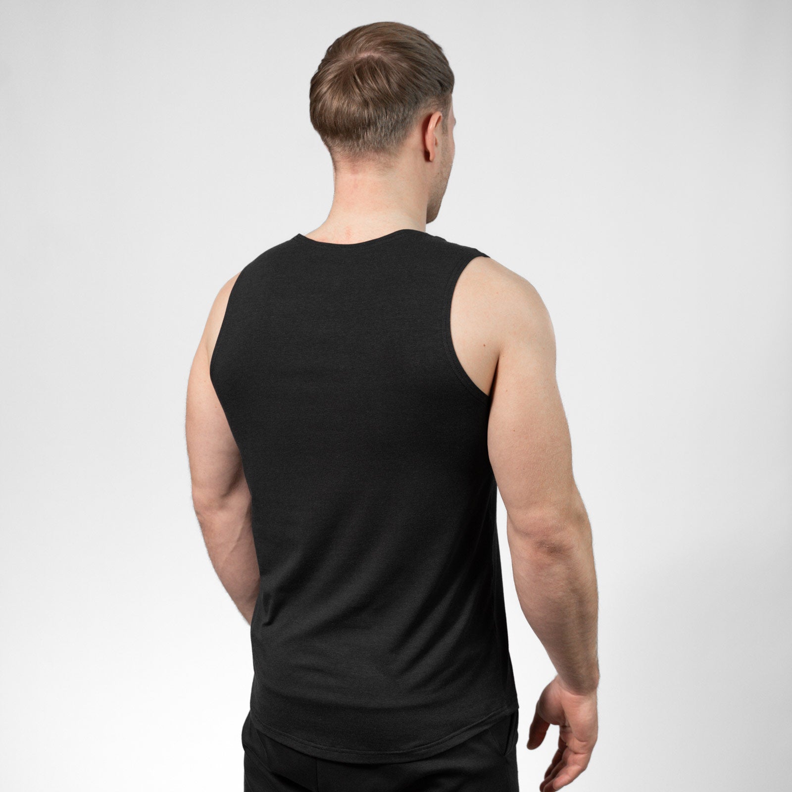 Muscle Fit Tank Top – schwarz