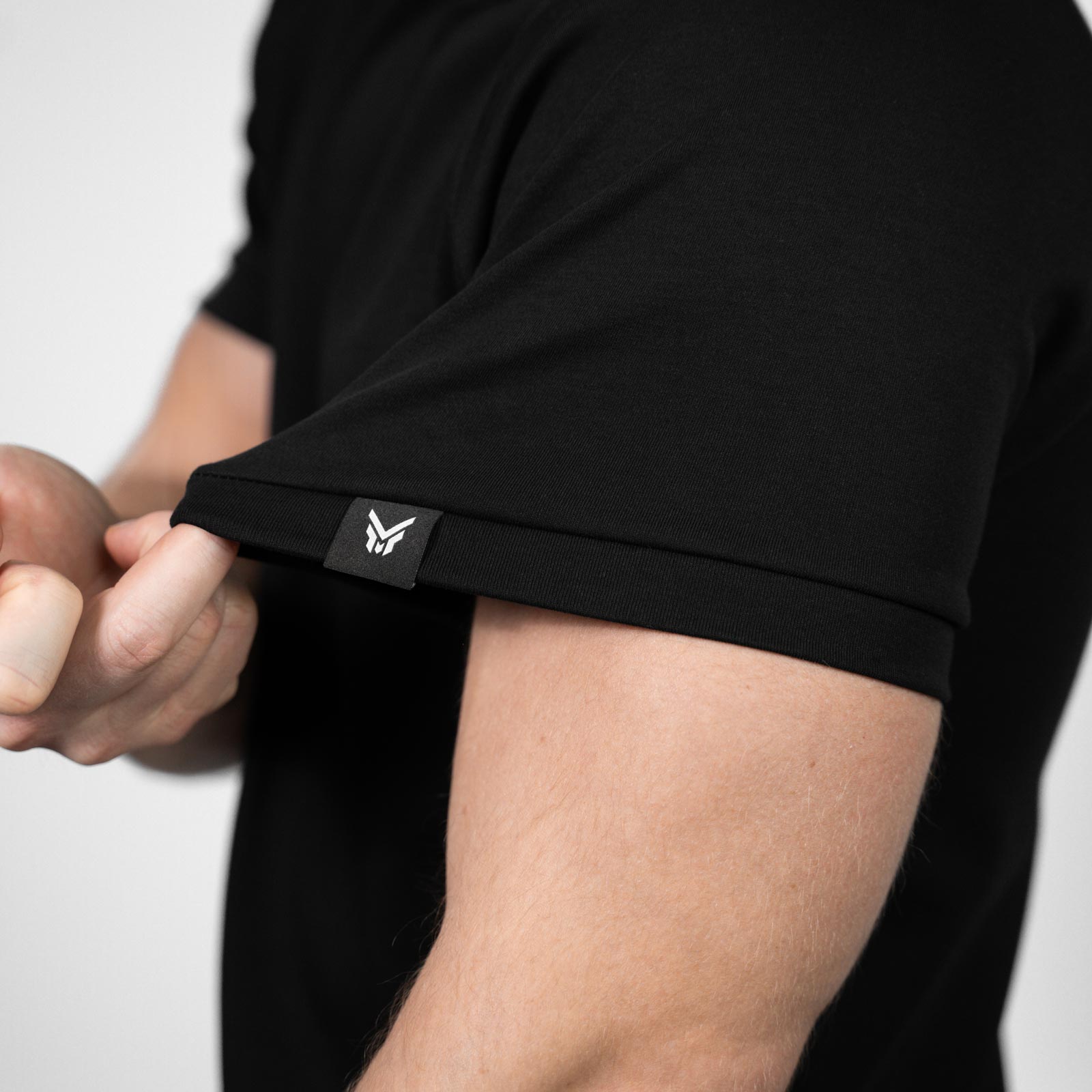 Reflexed Fit T-Shirt – schwarz