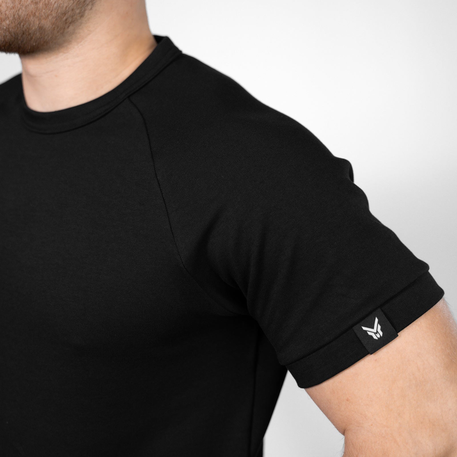 Reflexed Fit T-Shirt – schwarz