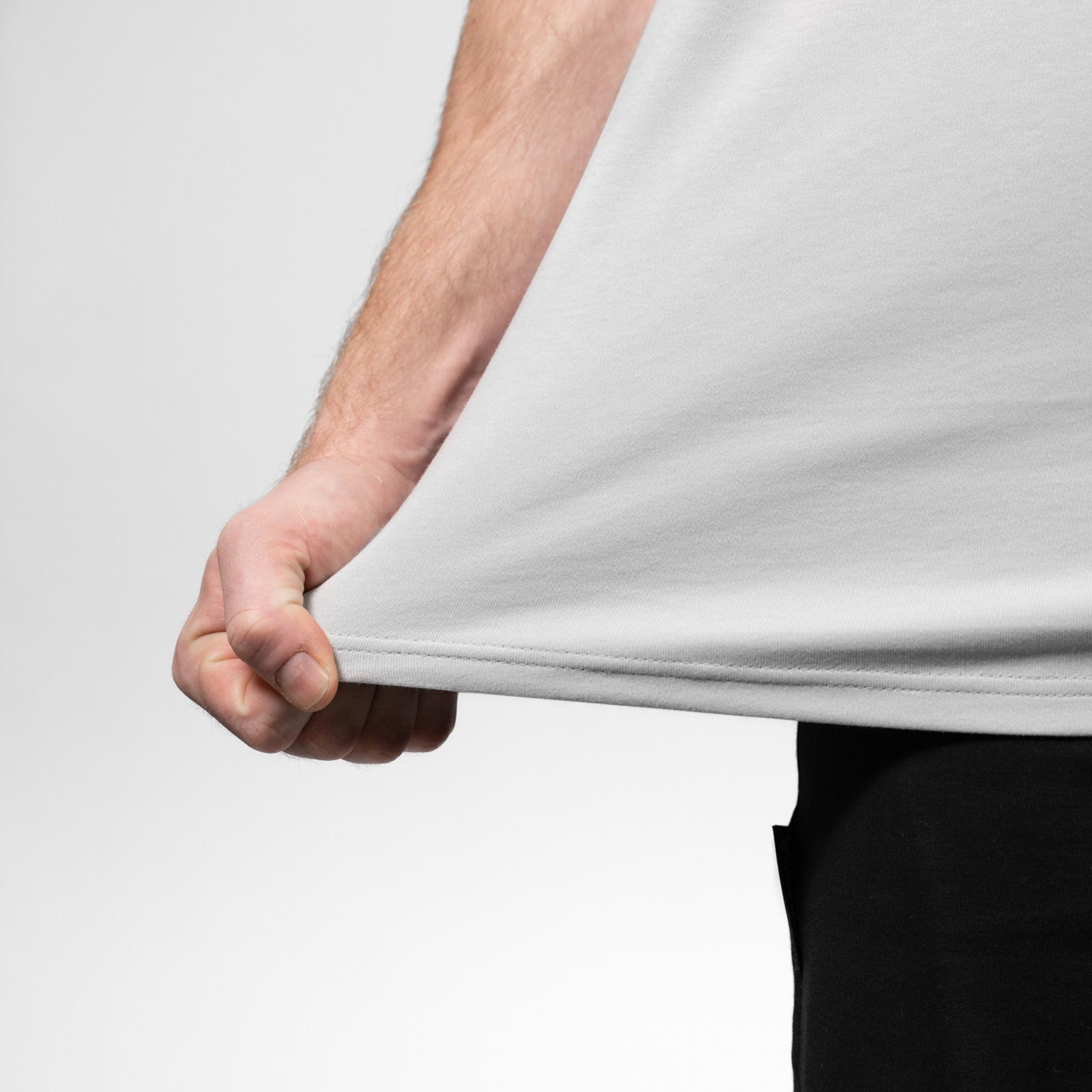 Reflexed Fit Cutoff Tank – hellgrau