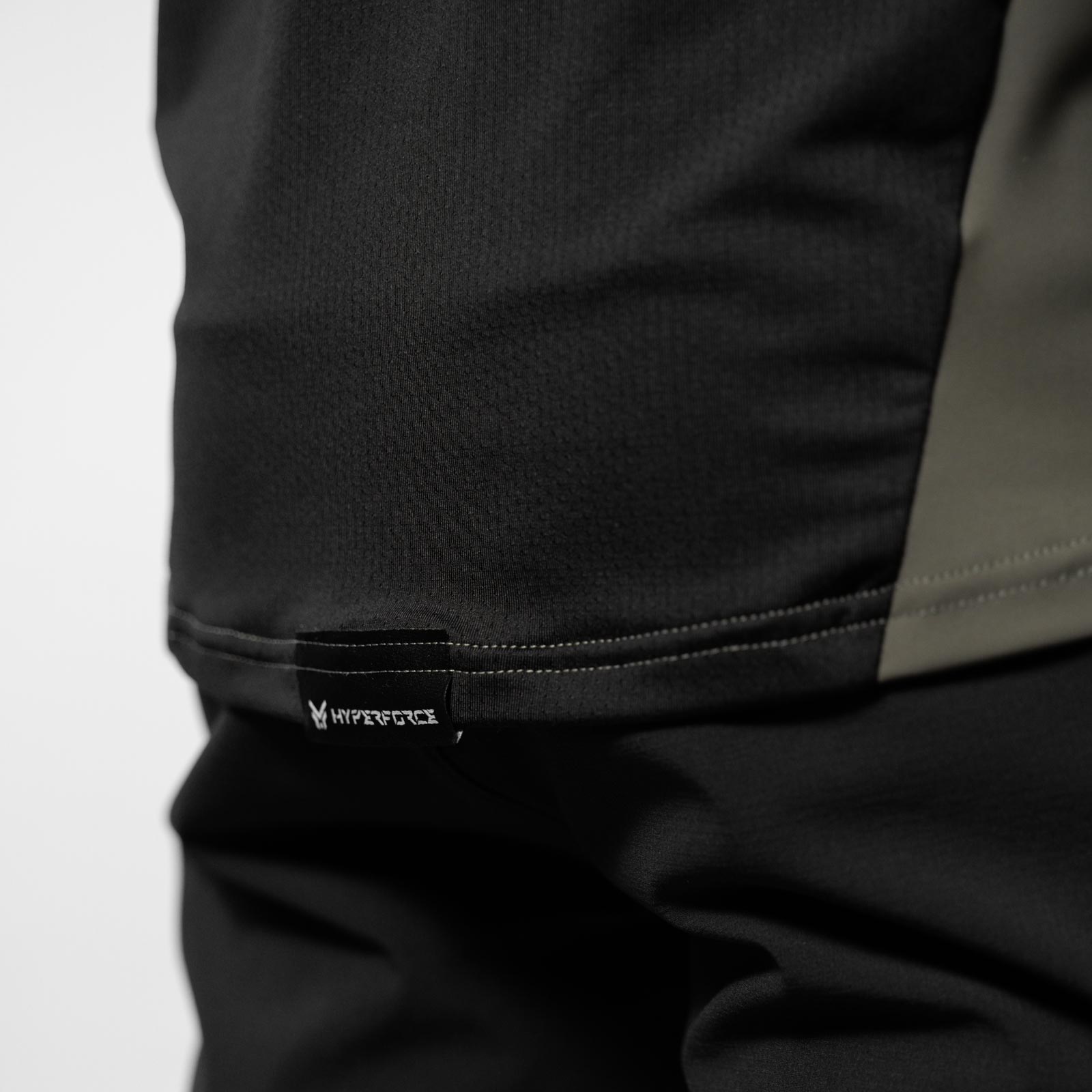 Reflexed Fit Lycra® Mesh-Back Training T-Shirt – Khaki