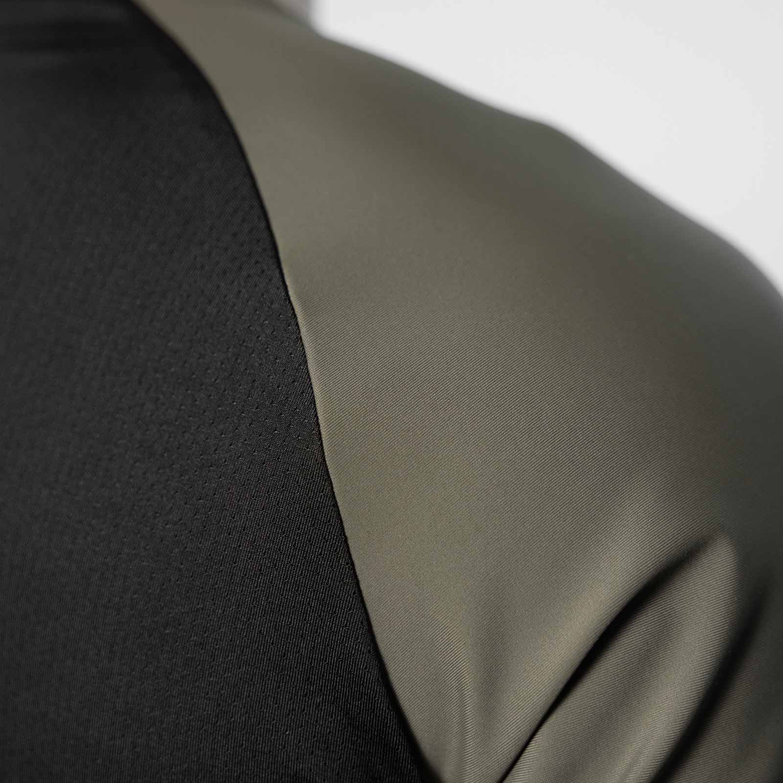 Reflexed Fit Lycra® Mesh-Back Training T-Shirt – Khaki