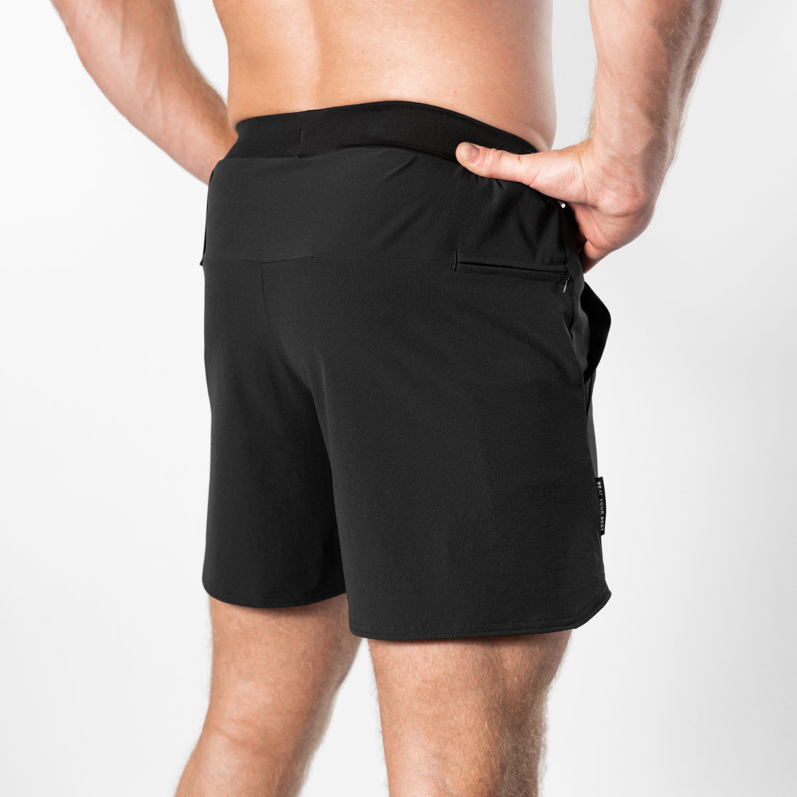 Ripstop Tech Shorts – Anthrazit Schwarz