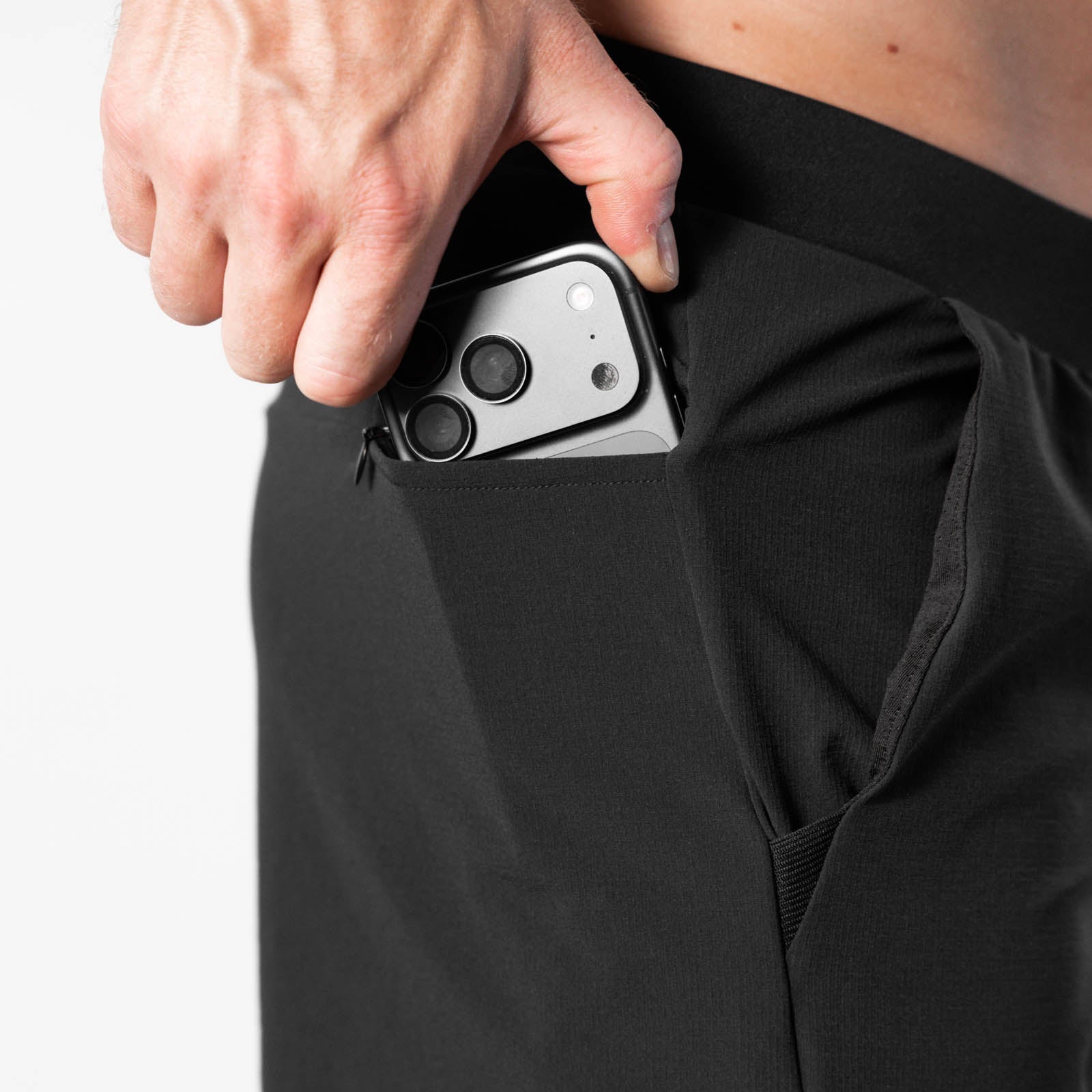 Ripstop Tech Shorts – Anthrazit Schwarz