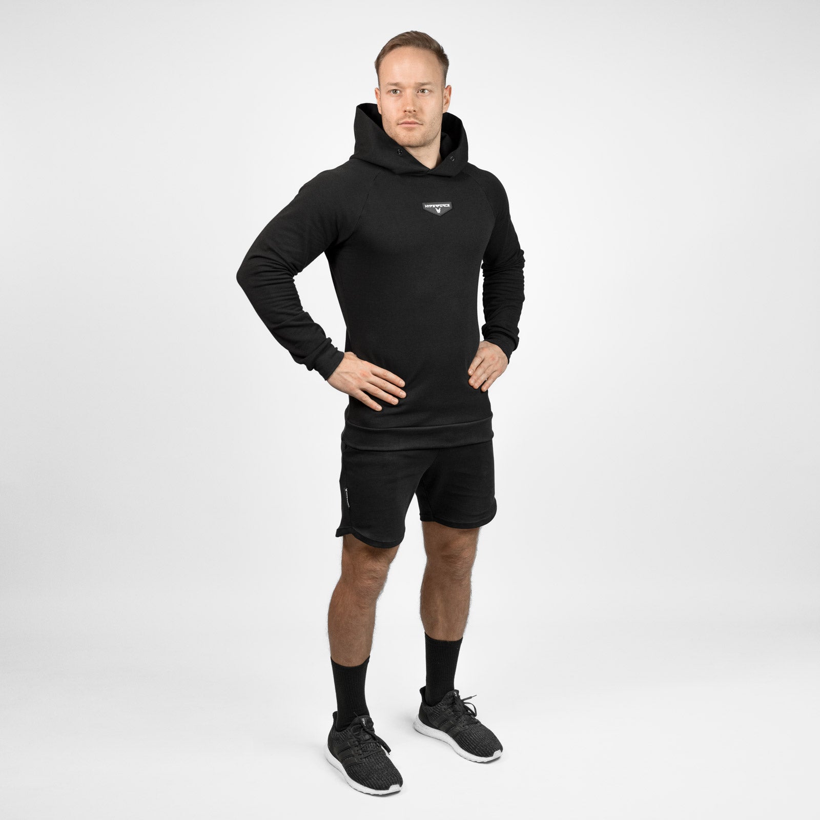 HYPERFORCE Athletic Style Muscle Fit Gym Hoodie Outfit