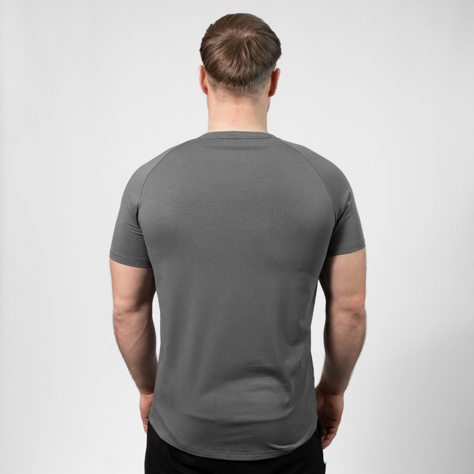 Muscle Fit T-Shirt – dunkelgrau