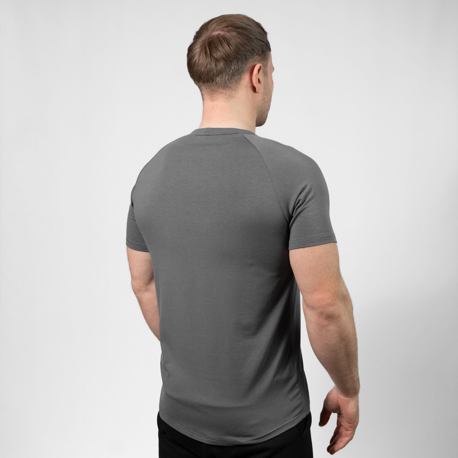 Muscle Fit T-Shirt – dunkelgrau