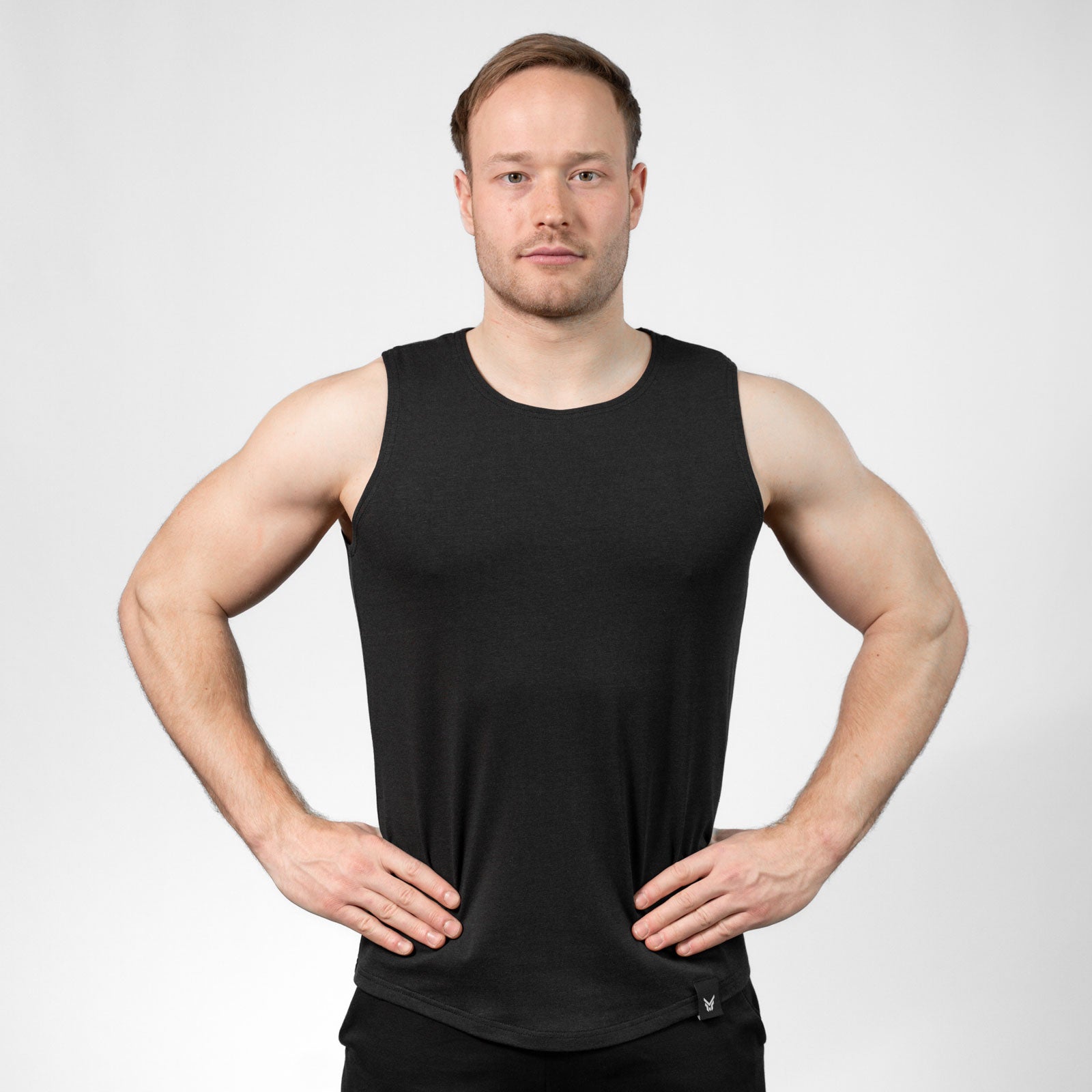 Muscle Fit Tank Top – schwarz