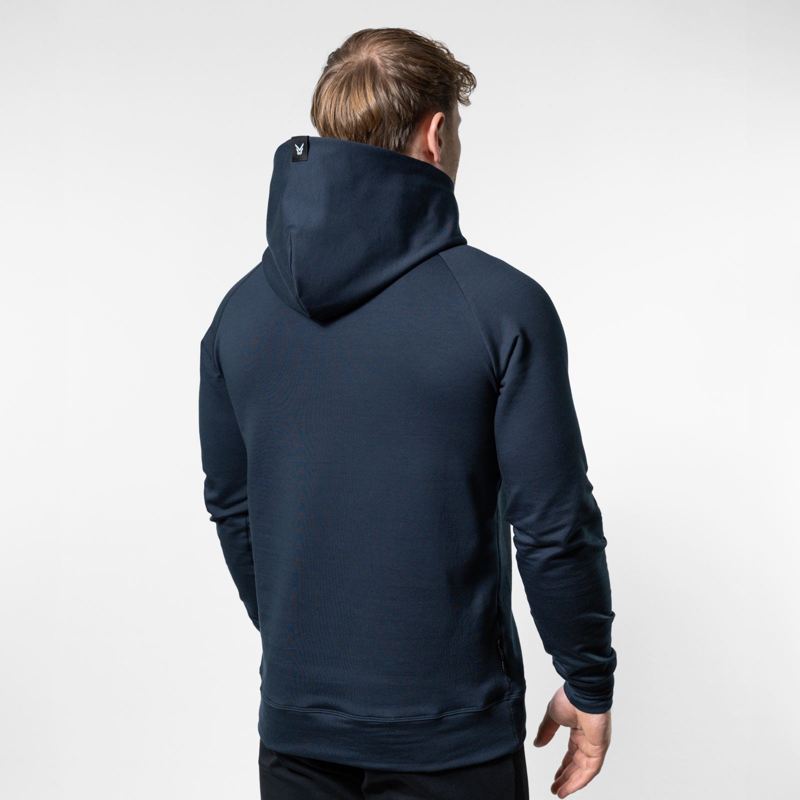 Muscle Fit Sweat Hoodie – Navy