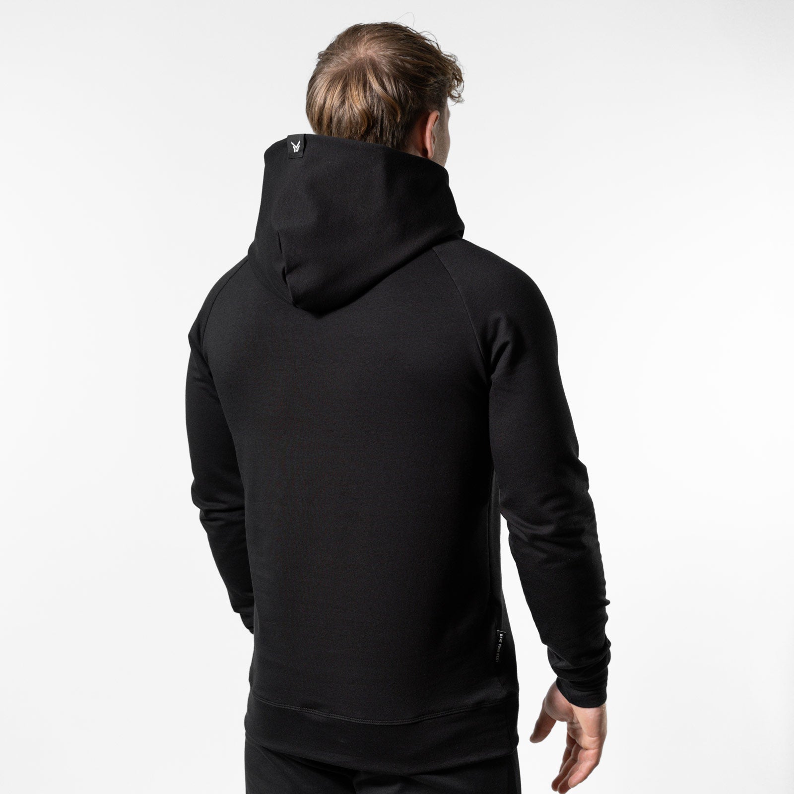 Muscle Fit Sweat Hoodie – Schwarz