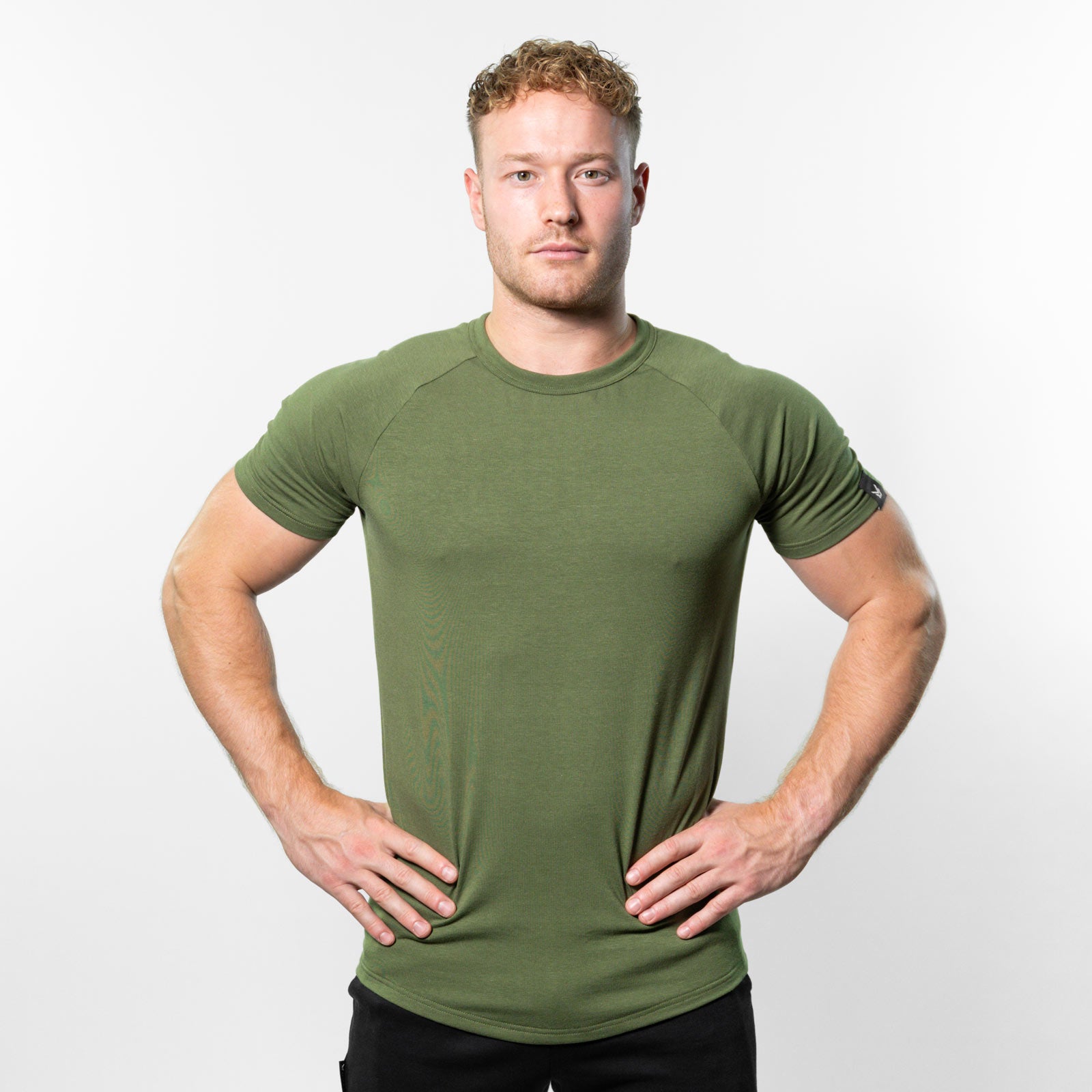 Muscle Fit T-Shirt – Olive