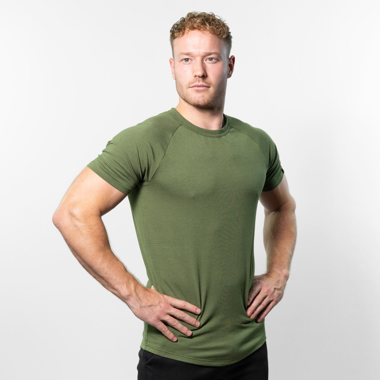 Muscle Fit T-Shirt – Olive