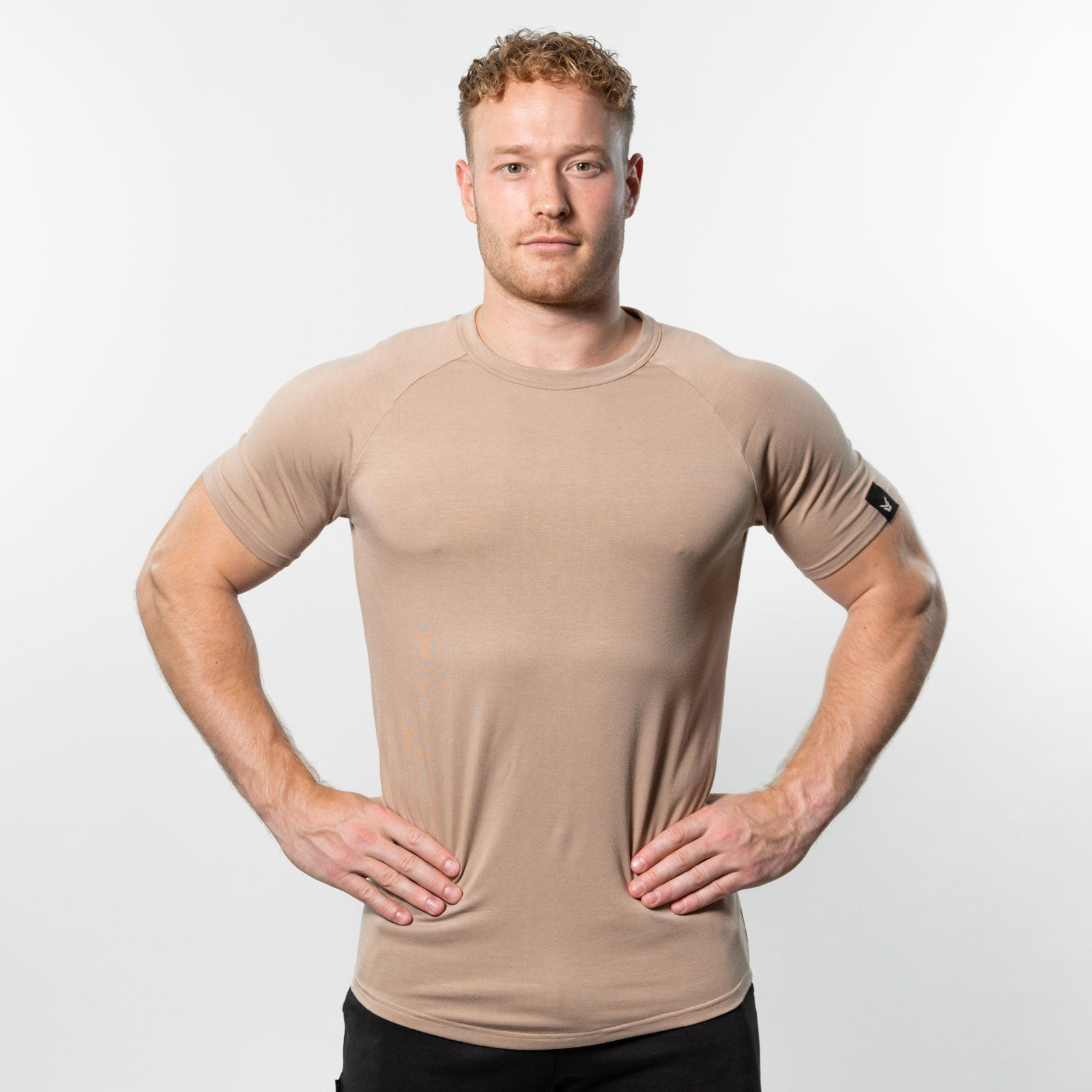 Muscle Fit T-Shirt – Taupe