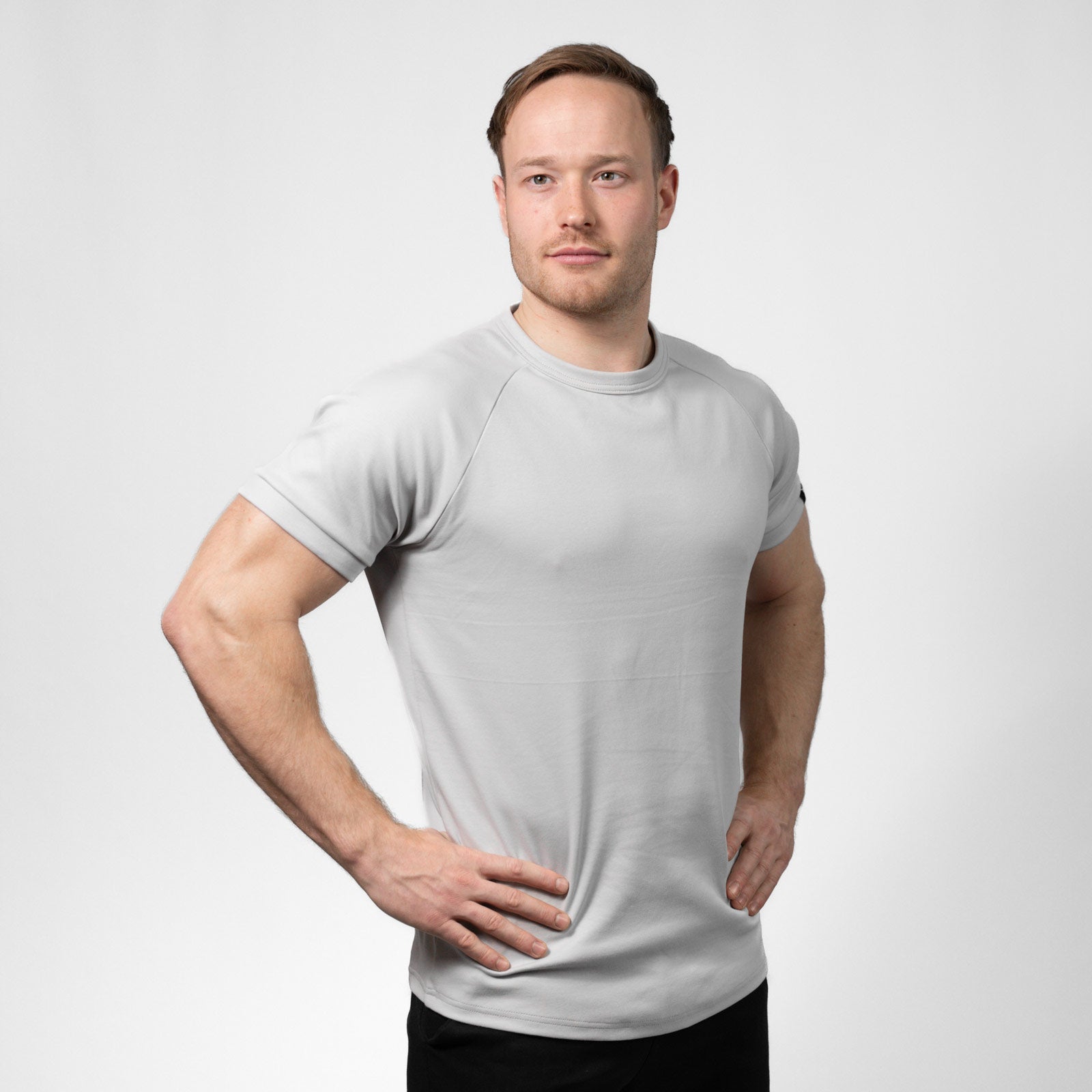 Reflexed Fit T-Shirt - hellgrau