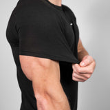 HYPERFORCE Athletic Style Muscle Fit Gym T-Shirt Arms