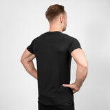 HYPERFORCE Athletic Style Muscle Fit Gym T-Shirt Back