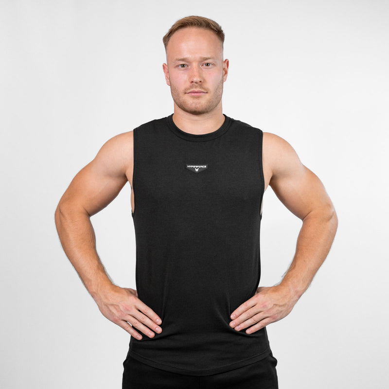 HYPERFORCE Athletic Style Muscle Fit Gym Tank Top Front