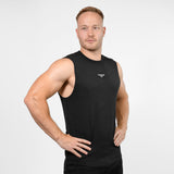 HYPERFORCE Athletic Style Muscle Fit Gym Tank Top Side