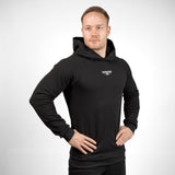 HYPERFORCE Athletic Style Muscle Fit Gym Hoodie Side